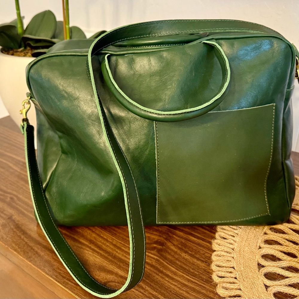 Clare v Claude Evergreen tote